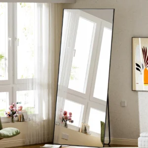 Full Length Mirror, 71″x26″ Standing Hanging or Leaning Against Wall Floor Mirrors Body Dressing Wall-Mounted for Living Room,