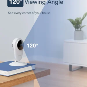 GNCC C1 Baby Monitor, Indoor Camera for Baby/Pet/Security, Remote APP Monitoring, Infrared Night Vision, Two Way Audio