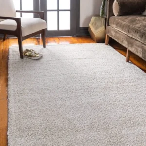 Solo Collection Area Rug – Calabasas (10′ x 13′ Rectangle, Ivory)