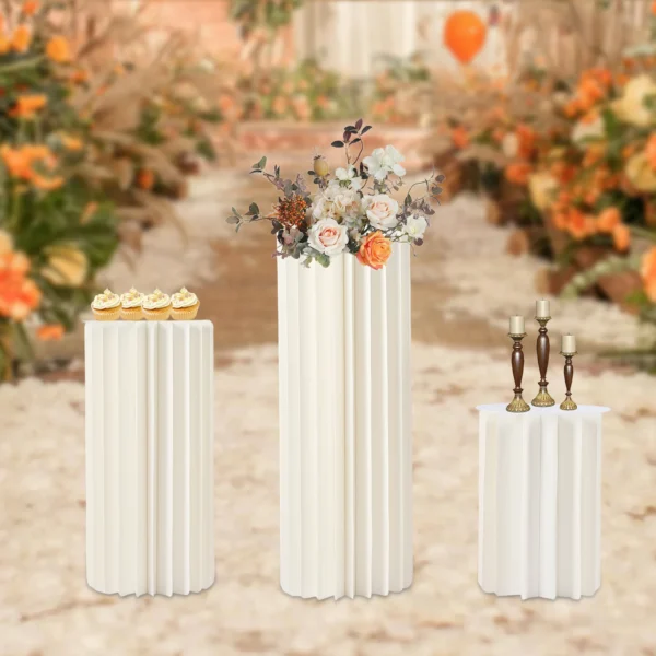 Wedding Centerpieces Cardboard Vases Sets Flower Vase Flowers Cylinder Centerpiece Stand for Party Tables Decorations - Image 2