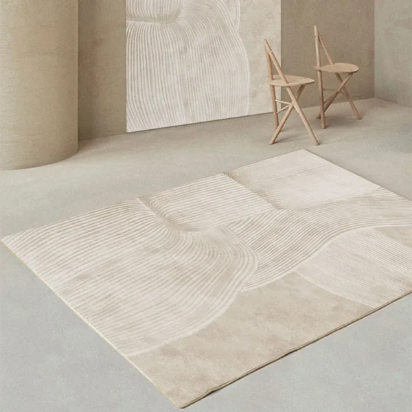 Japanese Minimalist Living Room Decoration Plush Carpet Soft Rugs for Bedroom Lounge Rug Non-slip Fluffy Mat Large Area Carpets
