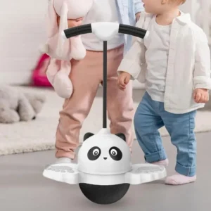 Child Jumper Toy Cartoon Panda Bounce Ball Kids Pogos Stick Cute Children’s Pogos Sticks Anti-Slip Kids Bounce Balance Toy