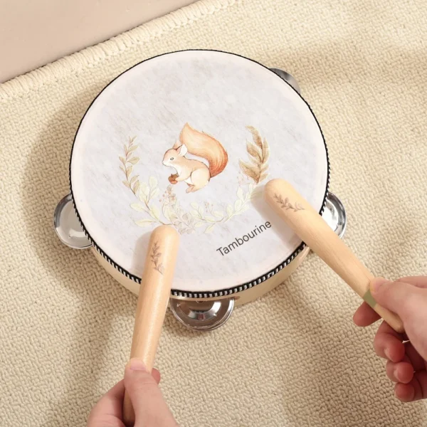 Musical Montessori Toys Baby Toys Rattle Bell Drum Xylophone Percussion for 0 3 Year Kids Early Educational Instruments Toys - Image 4