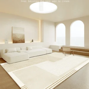 Japanese Minimalist Living Room Decoration Plush Carpet Soft Rugs for Bedroom Lounge Rug Non-slip Fluffy Mat Large Area Carpets