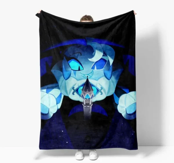 Shadow Milk Cookie Flannel Blankets Cartoon Run Kingdom Children's Throw Blanket Soft Home Sofa Kids Birthday Gifts 200x150cm - Image 2